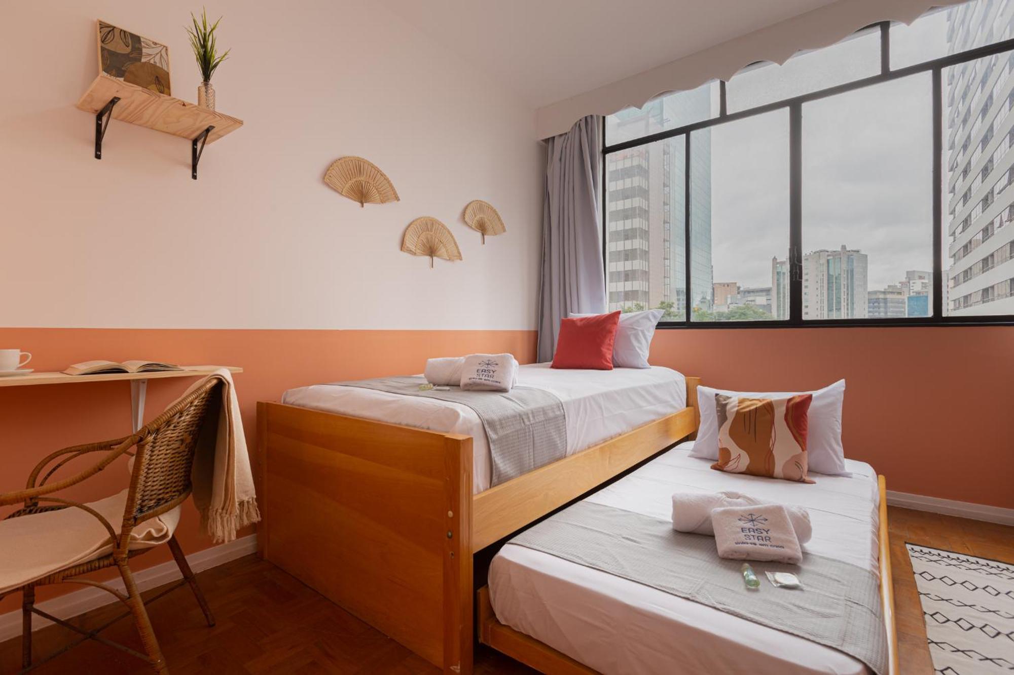 Apartamento Easy Star - Apto 2 Quartos Bem Iluminado Perto Da Avenida Paulista - Fl01h